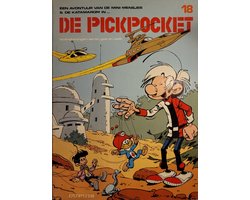 Kaft van De mini-mensjes en Katamarom no 18: De pickpocket