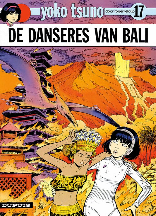 Kaft van De Danseres van Bali, Yoko Tsuno nr 17