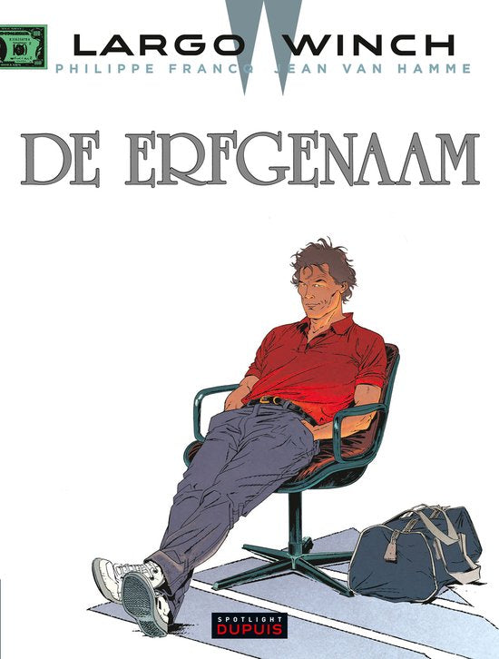 Kaft van Largo Winch : 001 De erfgenaam