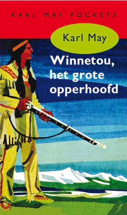 Kaft van Karl May 1 -   Winnetou, het grote opperhoofd