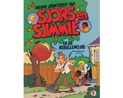 Kaft van Sjors en Sjimmie 1: Nieuwe avonturen van Sjors en Sjimmie en de rebellenclub