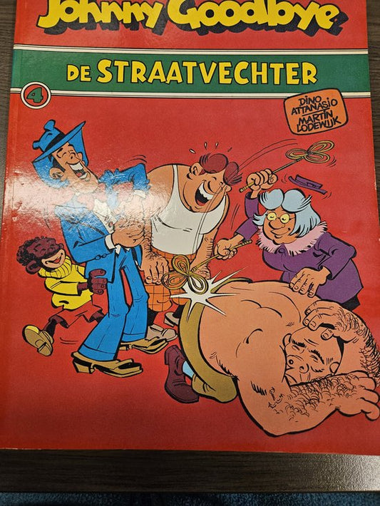 Kaft van Johnny Goodbye De Straatvechter