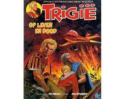 Kaft van Trigie - Op leven en dood - 1e druk 1978