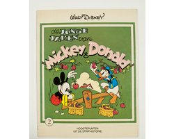 Kaft van Jonge jaren van mickey en donald