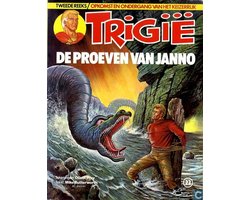 Kaft van Trigië no 22 - de proeven van Janno - 1e druk 1982