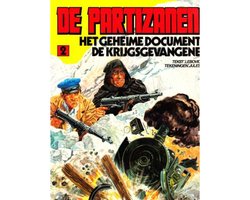 Kaft van De Partizanen 2 - Het geheime document de krijgsgevangene