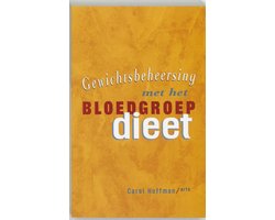 Kaft van Gewichtsbeheersing Met Bloedgroepdieet