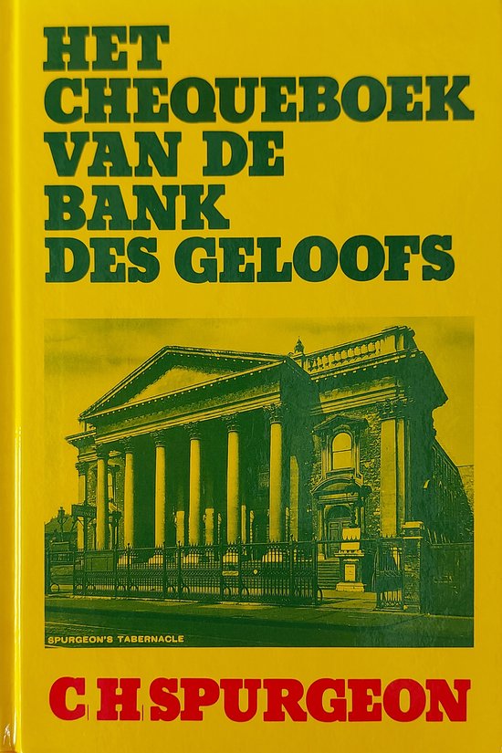 Kaft van Chequeboek van de bank des geloofs