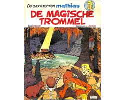 Kaft van De avonturen van Mathias: De magische trommel