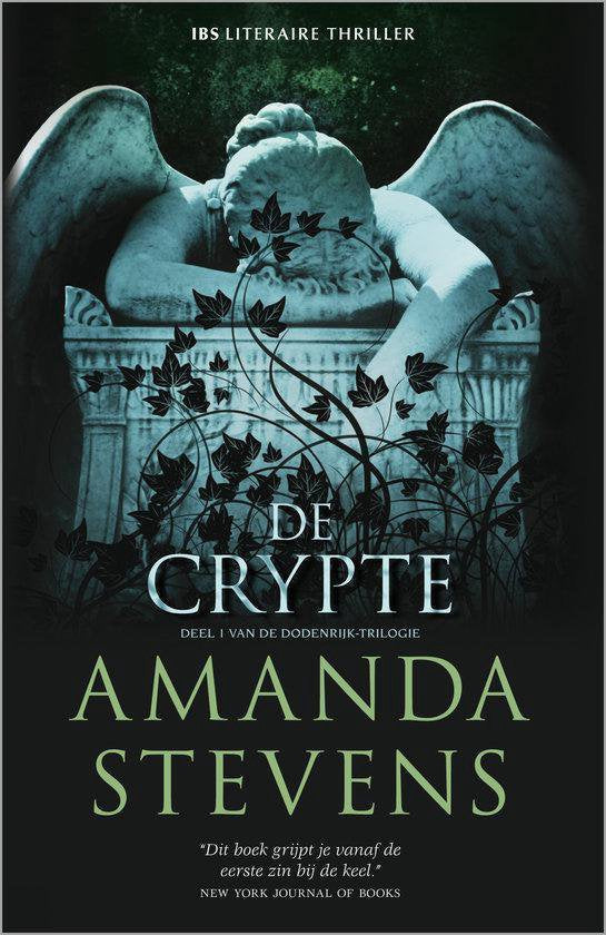 Kaft van De crypte - Amanda Stevens