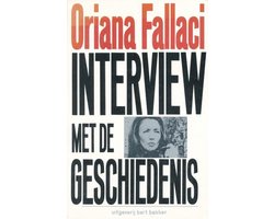 Kaft van Interview met de geschiedenis