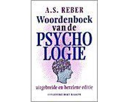 Kaft van Woordenboek Van De Psychologie