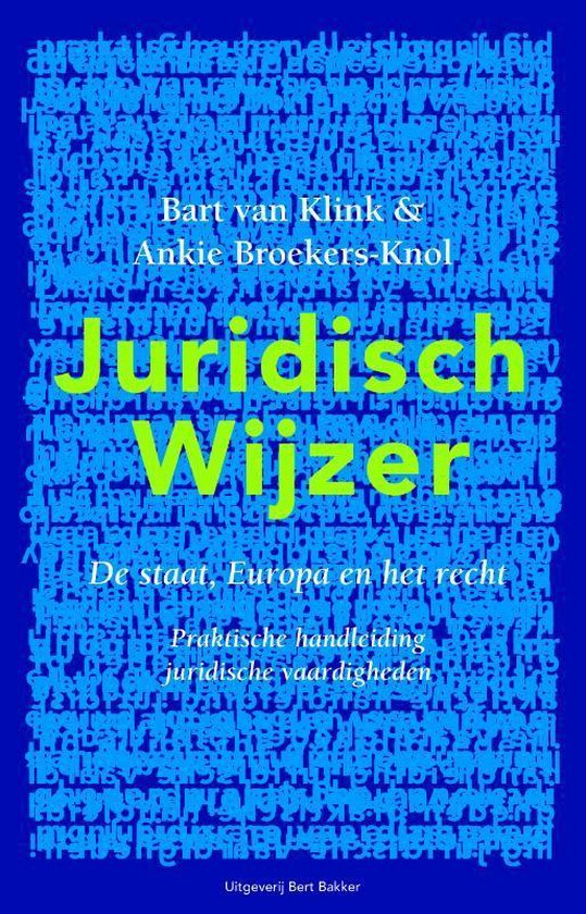 Kaft van Juridisch wijzer