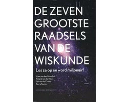 Kaft van De zeven grootste raadsels van de wiskunde