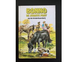 Kaft van Bonno de zwarte pony op kinderboerdery