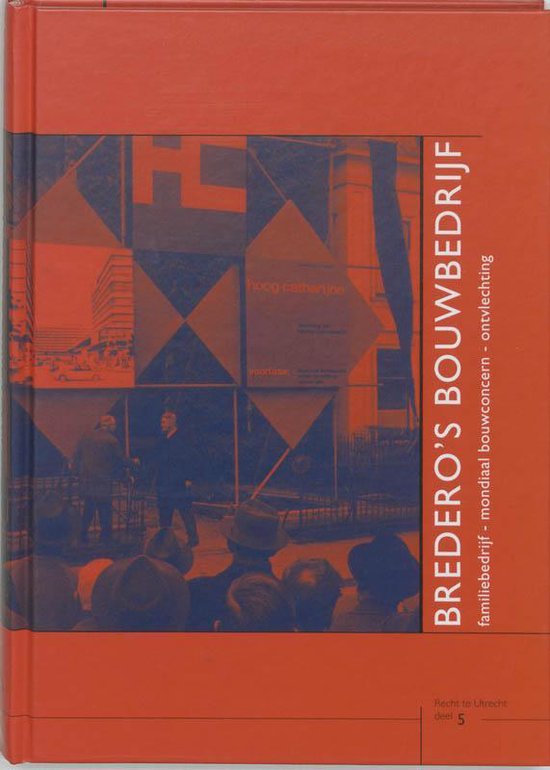 Kaft van Bredero's bouwbedrijf