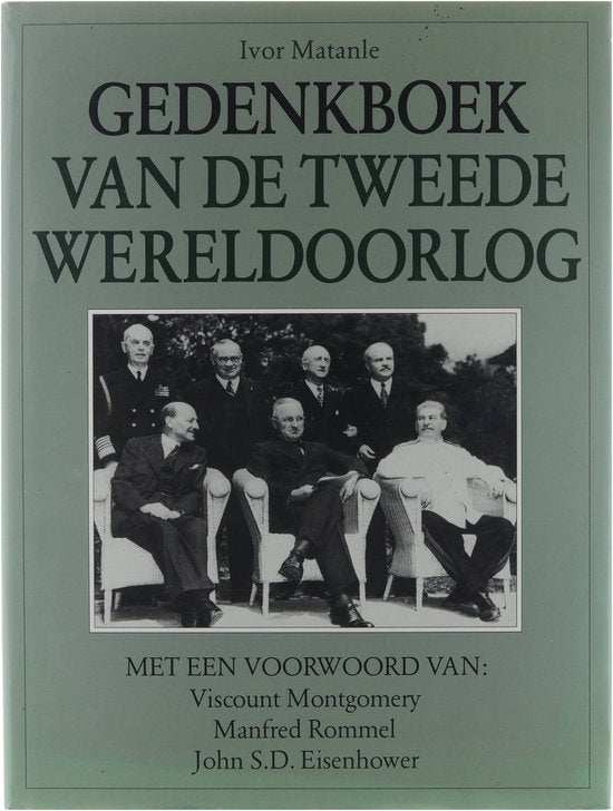 Kaft van Gedenkboek van de Tweede Wereldoorlog - Ivor Matanle