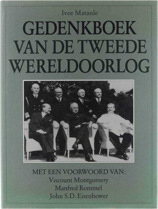 Kaft van Gedenkboek van de Tweede Wereldoorlog - Ivor Matanle