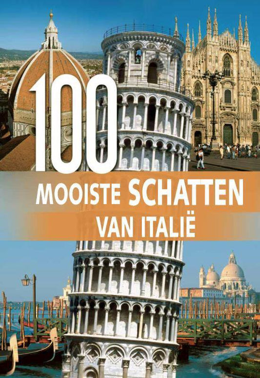 Kaft van 100 Mooiste schatten van Italie