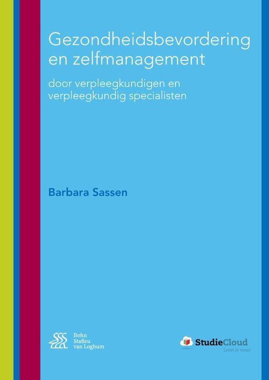 Kaft van Gezondheidsbevordering en zelfmanagement