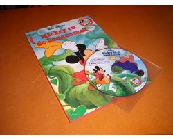 Kaft van Disney Lees & Luistercollectie : Mickey  en de bonenstaak