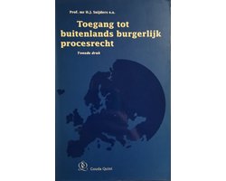 Kaft van Toegang tot buitenlands burgerlijk procesrecht
