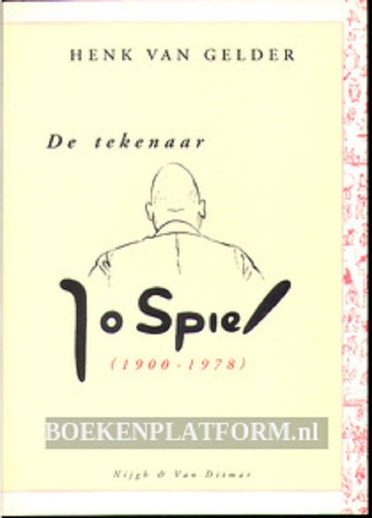 Kaft van Tekenaar - jo spier 1900-1978