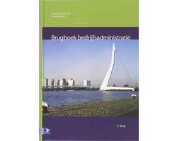 Kaft van Brugboek bedrijfsadministratie