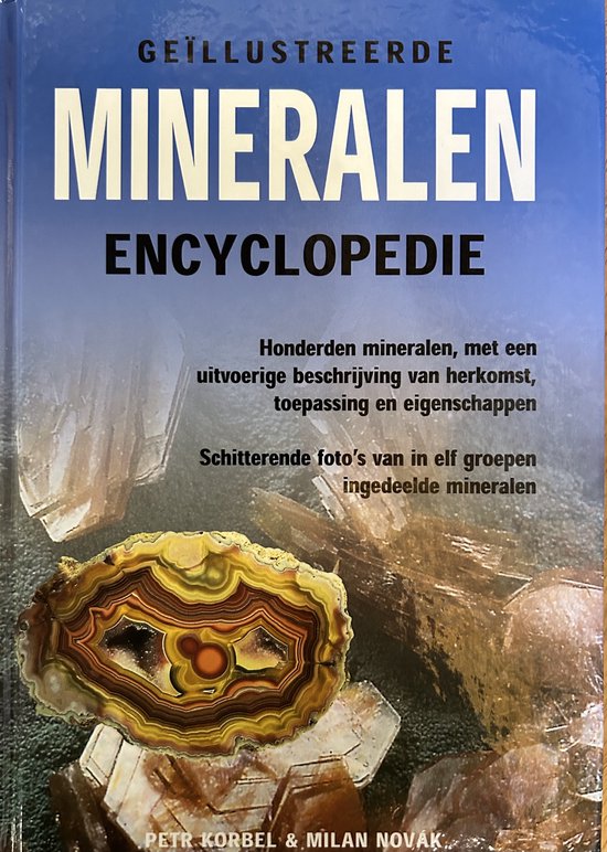 Kaft van Geïllustreerde Mineralen Encyclopedie.