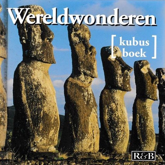 Kaft van Wereldwonderen (kubusboek)