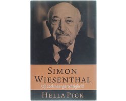 Kaft van Simon Wiesenthal - Op zoek naar gerechtigheid