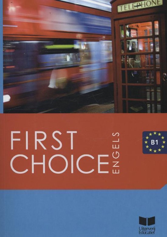 Kaft van First choice B1 Textbook