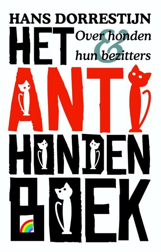 Kaft van Rainbow pocketboeken 1010 - Het anti-hondenboek