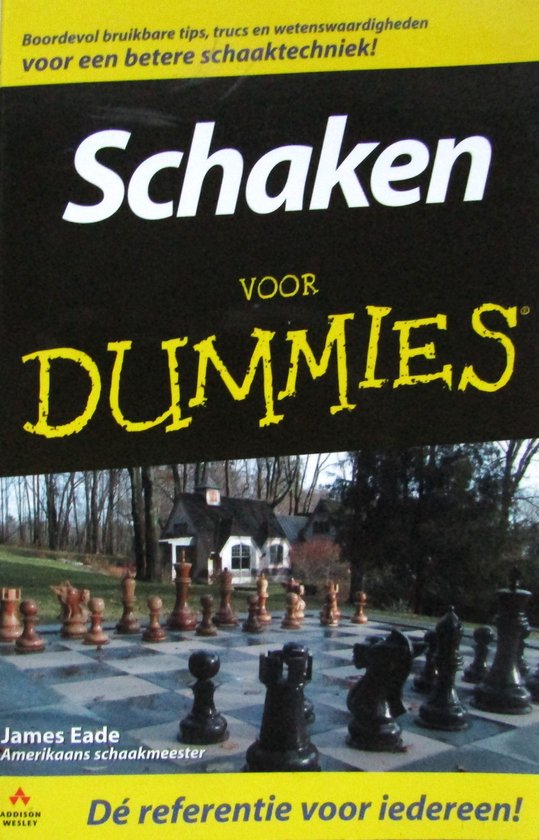 Kaft van Schaken Voor Dummies