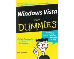 Kaft van Windows Vista Voor Dummies