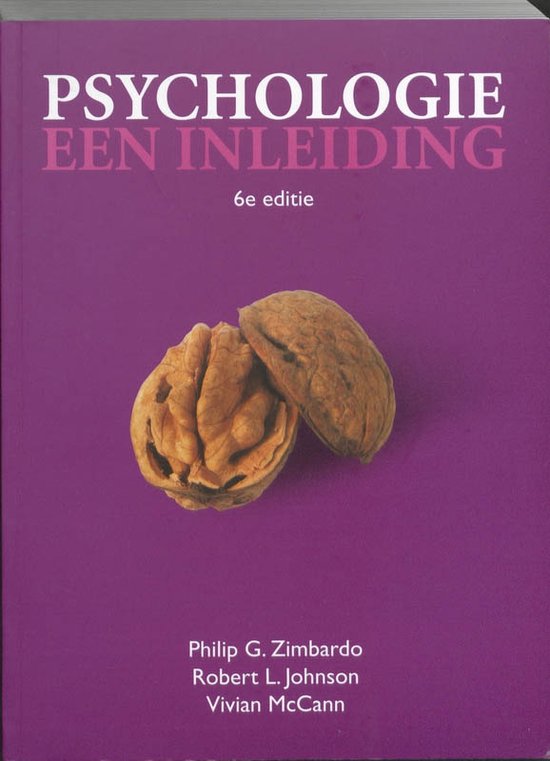 Kaft van Psychologie, een inleiding