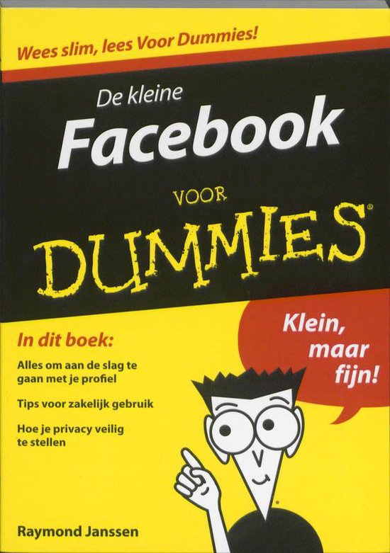 Kaft van De kleine Facebook voor Dummies