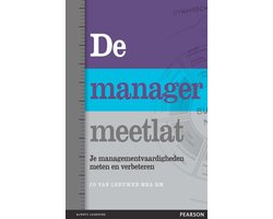 Kaft van De managermeetlat
