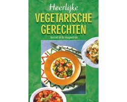 Kaft van Heerlijke vegetarische gerechten bereid in de magnetron