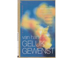 Kaft van Van Harte Geluk Gewenst