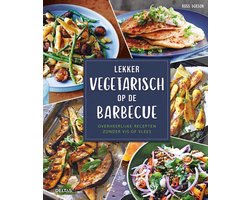 Kaft van Lekker vegetarisch op de barbecue