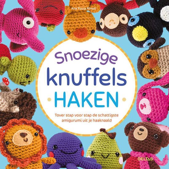 Kaft van Snoezige knuffels haken