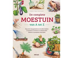 Kaft van Deltas De complete moestuin van A tot Z 1 Boek