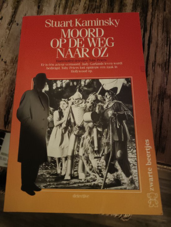 Kaft van Moord op de weg naar oz