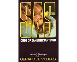Kaft van Sas-orde op zaken in santiago