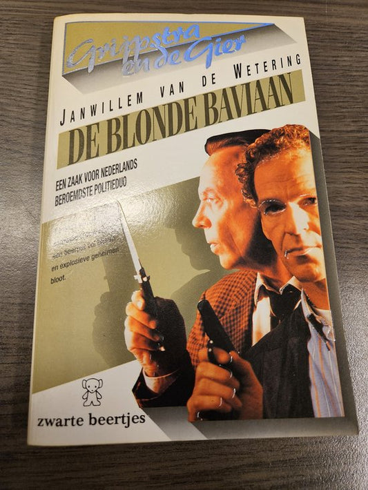 Kaft van Blonde baviaan