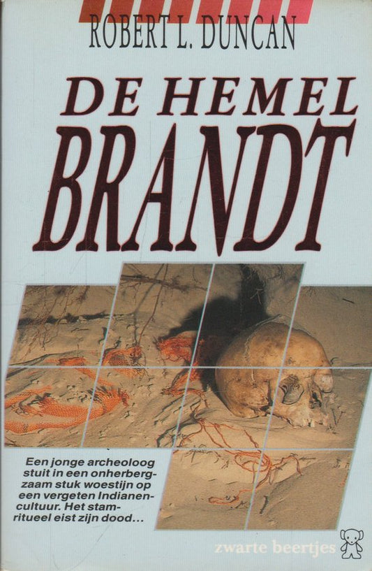 Kaft van De hemel brandt