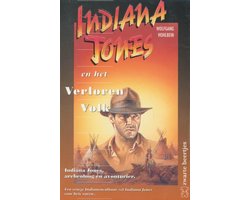 Kaft van Indiana jones en het verloren volk