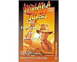 Kaft van Indiana jones en het labyrint van horus