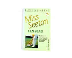 Kaft van Miss seeton aan slag